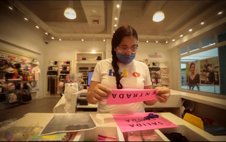 En plazas y corredores comerciales la entrada será desde las 11:00. EL INFORMADOR/F. Atilano