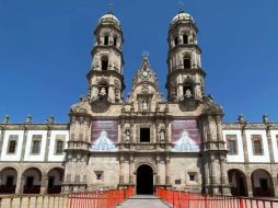 La reapertura del sitio religioso se realiza en medio de extremas medidas de precaución e higiene. FACEBOOK/Basílica de Zapopan