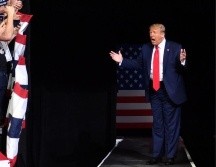 Trump realizó su primer mitin electoral en Tusla desde que comenzó la pandemia. AFP