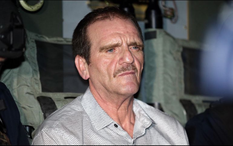 Tras ser extraditado de EU a México en  2016, Palma fue detenido por su presunta responsabilidad en el homicidio de dos agentes de la policía judicial. AP/ARCHIVO