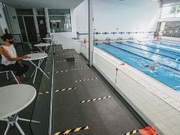 REGLAS SANITARIAS. Las escuelas de natación alistan las medidas exigidas para reanudar sus operaciones.  EL INFORMADOR • G. GALLO