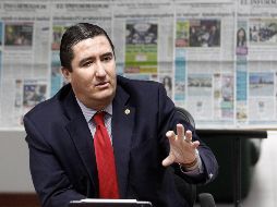 “Hoy que los empresarios están golpeados (por la crisis) queremos que se suban a la plataforma y funcione como punto de encuentro para ellos”, explicó Xavier Orendáin De Obeso, presidente de la Canaco. ARCHIVO