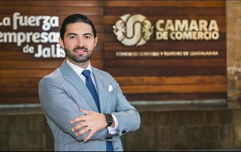 Hayk Muradyan. Vicepresidente de Empresarios Jóvenes, Canaco. ESPECIAL