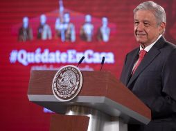 En su conferencia de prensa, el Presidente recordó que su gobierno está canalizando a todas las comunidades, a todos los pueblos, la mayor cantidad de apoyos. EFE/Presidencia de México