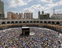 La peregrinación a La Meca es una de las concentraciones religiosas más grandes del mundo, que atrajo a 2.5 millones de musulmanes en 2019. EFE/ARCHIVO