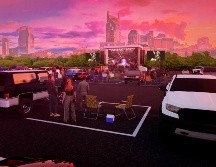 Cada automóvil dispondrá de un espacio demarcado donde estacionarse para garantizar el distanciamiento social entre los asistentes al concierto. AP / Live Nation