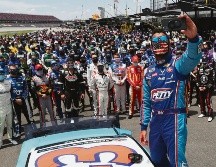 APOYO. Wallace fue respaldado por sus rivales en Talladega. AFP / C. Graythen