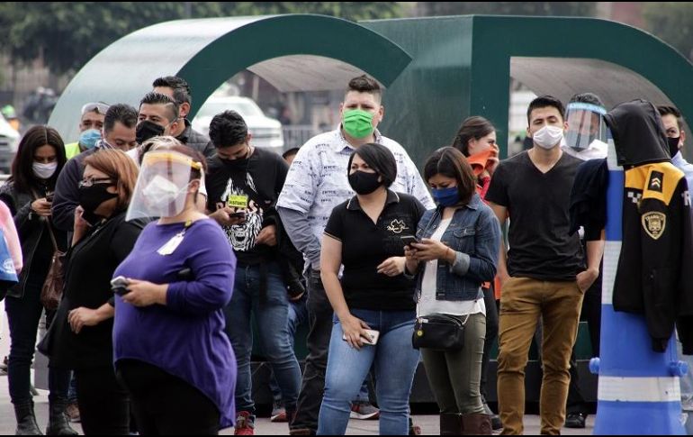 Sheinbaum destacó que la alerta sísmica sonó casi un minuto antes del movimiento telúrico. XINHUA/S. Quintero