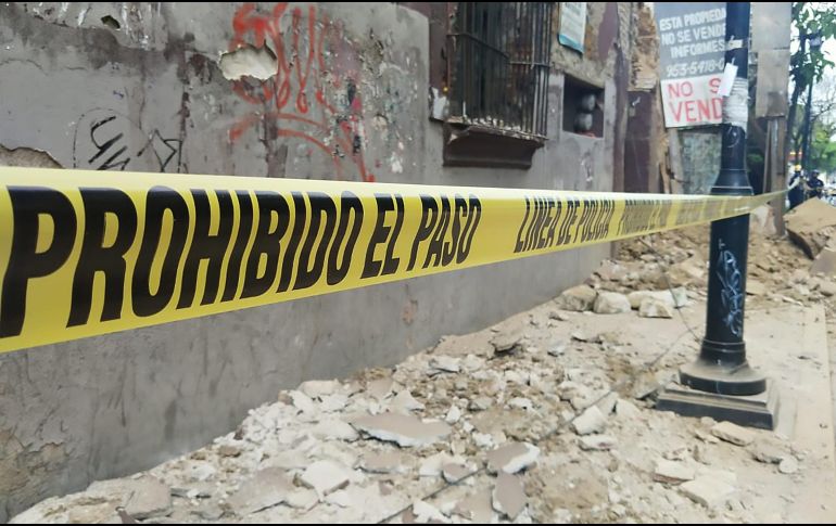 Oaxaca, epicentro del sismo, registró algunos daños estructurales. XINHUA /