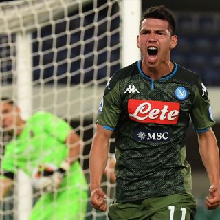 "Chucky" Lozano anota gol con el Napoli