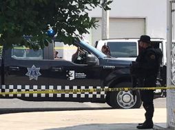 Policías municipales refieren que se trató de un ataque directo. ESPECIAL / Policía de Guadalajara