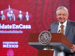 López Obrador recordó que cuando él fue jefe de Gobierno de la CDMX y se inició la construcción de los segundos pisos en la capital de la República tuvo que enfrentar a la oposición. EFE / Presidencia de México