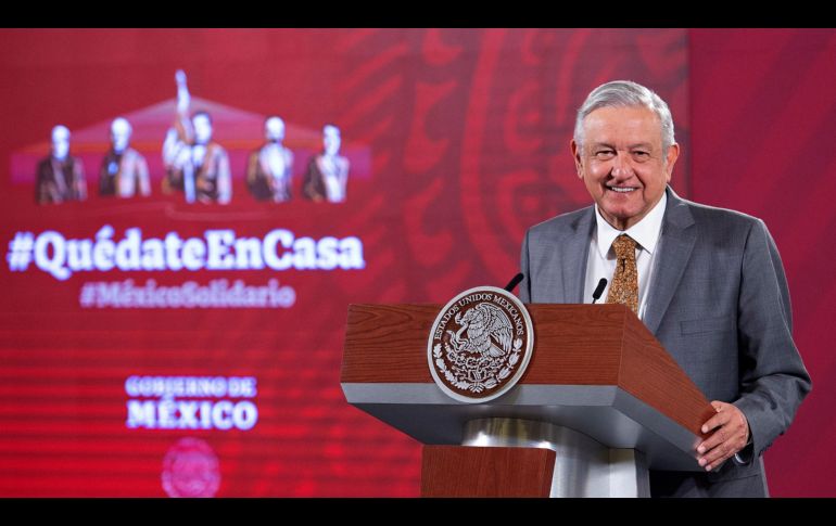 López Obrador recordó que cuando él fue jefe de Gobierno de la CDMX y se inició la construcción de los segundos pisos en la capital de la República tuvo que enfrentar a la oposición. EFE / Presidencia de México