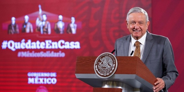 L&oacute;pez Obrador ve "pesimista" pron&oacute;stico del FMI sobre ca&iacute;da del PIB