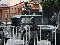 La defensa desmiente las acusaciones de la Sedena  y la Fiscalía de Guanajuato, de que las tres mujeres detenidas en el cateo eran operadoras financieras del CSRL. EFE/Str