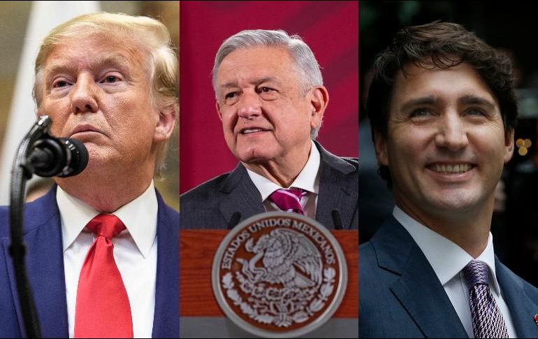 López Obrador señaló que espera que en su reunión con Trump, participe Trudeau y que la reunión se lleve a cabo con motivo del inicio del T-MEC. ESPECIAL /