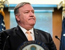 El jefe de la diplomacia estadounidense, Mike Pompeo, anunció las sanciones en conferencia de prensa este miércoles. EFE/ARCHIVO