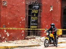 Detallaron que ayer mismo se recibió la solicitud del gobierno de Oaxaca para la declaratoria de emergencia debido al sismo. AFP / P. Castellanos