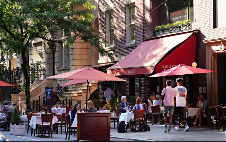 La nueva restricción se da ahora que el estado de Nueva York está en plena reapertura. AFP/ARCHIVO