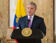 El presidente de Colombia, Iván Duque, afirmó que no tolerará abusos por parte de las fuerzas oficiales. EFE/Presidencia de Colombia