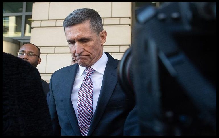 Flynn, un general retirado, acordó en 2017 declararse culpable de perjurio y cooperar con la ley. AFP/S. Loeb