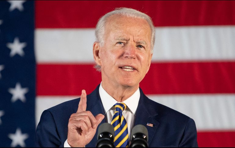 Joe Biden irá a la elección presidencial con el actual mandatario en noviembre. AFP/ARCHIVO