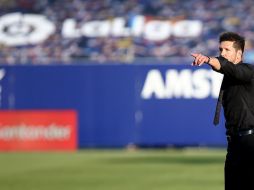 CONTUNDENTES. Para Simeone, la contundencia es fundamental para el buen momento que vive el Atlético de Madrid. TWITTER/@Atleti