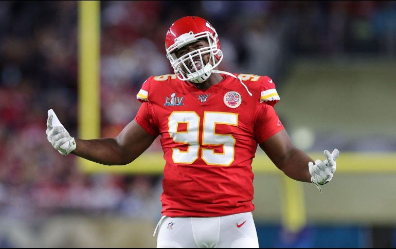 ALTERNATIVA. Otra opción que tiene Chris Jones es resistir después de la fecha límite del 15 de julio para conseguir un intercambio y obtener con otro equipo el contrato que busca. TWITTER/@Chiefs