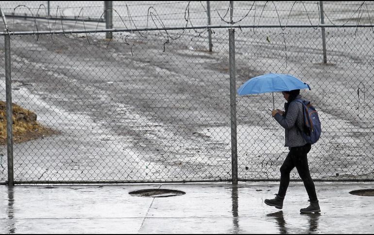 El norte, noreste, centro y oriente del país también registrarán lluvias fuertes. EL INFORMADOR / ARCHIVO