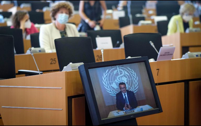 El mes pasado, la OMS cedió a las peticiones para realizar una investigación independiente sobre la forma en que atendió la respuesta mundial a la propagación del coronavirus. EFE / O. Hoslet