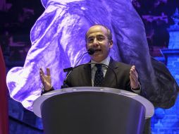 Felipe Calderón asegura que López Obrador busca, con sus acusaciones contra él, desviar la atención por el fracaso que ha tenido por el manejo sanitario y económico de pandemia. EL INFORMADOR/ARCHIVO