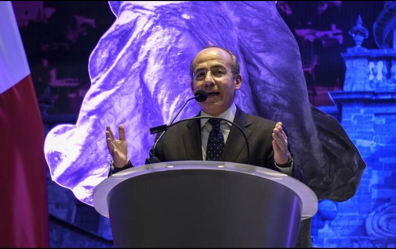 Felipe Calderón asegura que López Obrador busca, con sus acusaciones contra él, desviar la atención por el fracaso que ha tenido por el manejo sanitario y económico de pandemia. EL INFORMADOR/ARCHIVO