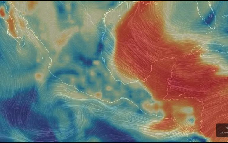 Este día por la tarde, una bruma con tonalidad gris y rojiza cubrirá gran parte del Estado. ESPECIAL/Earth Null School