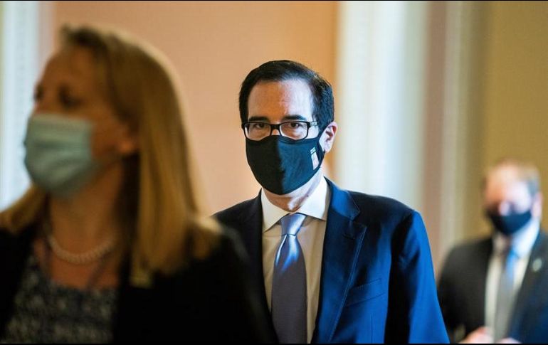 Imagen de archivo del secretario del Departamento del Tesoro de EU, Steve Mnuchin. EFE/ARCHIVO