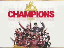 El Liverpool por fin conquistó la liga de los treinta años. TWITTER / @LFC