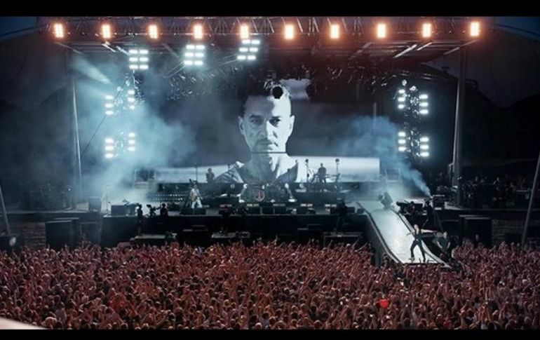 La transmisión en vivo de Depeche Mode alcanzó más de 90 mil espectadores. INSTAGRAM / depechemode