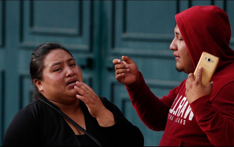 Rosa, hermana menor de Tanya y Gabriela, platicó que son habitantes de la comunidad de El Potrero, Gaby que era la hermana de en medio, son cuatro mujeres y dos hombres. AP / R. Blackwell