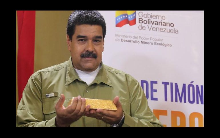 El oro venezolano está valorado en mil millones de dólares. EFE/Archivo