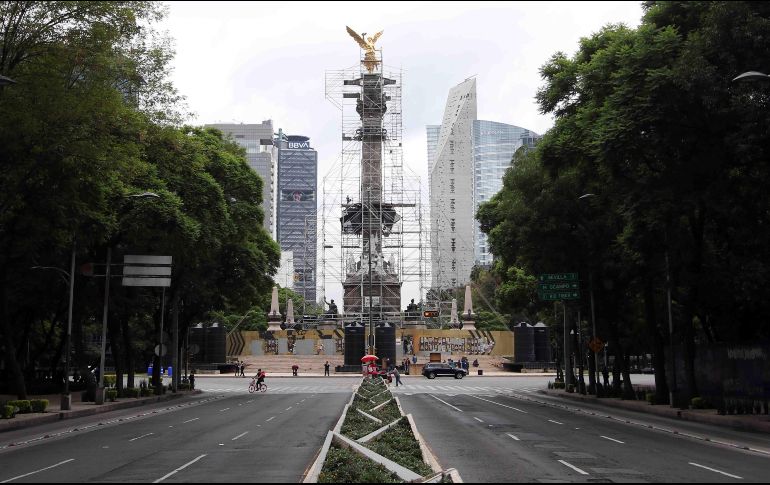 La Ciudad de México es la zona más afectada del país por la pandemia, con 45 mil 125 casos confirmados con pruebas diagnósticas y 6 mil 116 defunciones. SUN/C. Mejía