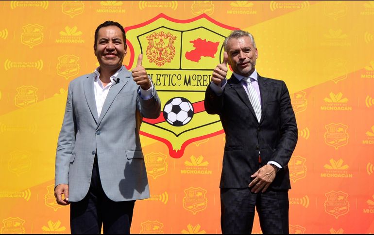  Se presentó el nuevo proyecto de futbol en Michoacán, con la bienvenida al Atlético Morelia. Imago7 / C. Cuin