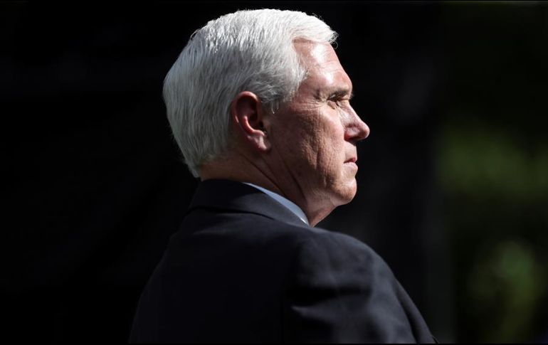 Pence mantendrá las visitas a los estados, aunque sin grandes congregaciones ciudadanas. EFE/ARCHIVO