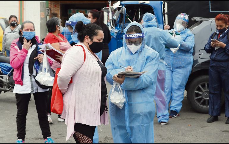 Bogotá sale a buscar el virus