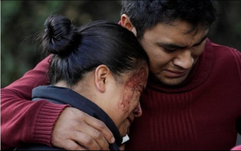 Gabriela murió al recibir un disparo en la cabeza cuando se dirigía a su trabajo. AP