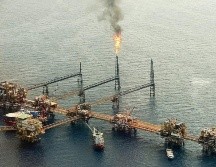 El Complejo Cantarell en su momento fue el segundo yacimiento de petróleo más grande del mundo. GETTY IMAGES