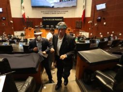 La Cámara de Senadores reinició labores este domingo en un periodo extraordinario de sesiones. SUN/B. Fregoso