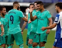 El brasileño Casemiro anotó el gol al minuto 45. EFE / A. Estévez