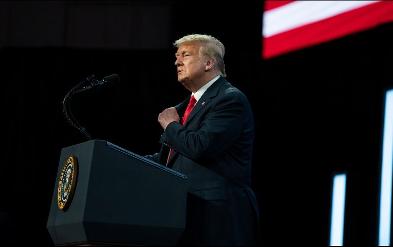 Donald Trump, aceptará la candidatura republicana. AP