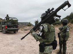 De acuerdo con los activistas y expertos del foro, los miembros de la Guardia Nacional han sido integrados y transferidos en su mayoría por el Ejército, institución de la que siguen cobrando. AFP/ARCHIVO