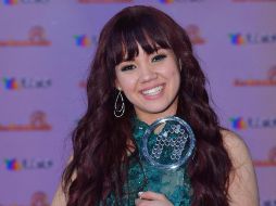 Inspirada. Así salió Dalú del reality show de TV Azteca para presentar el 27 de junio el nuevo sencillo “Mejor sola”. CORTESÍA