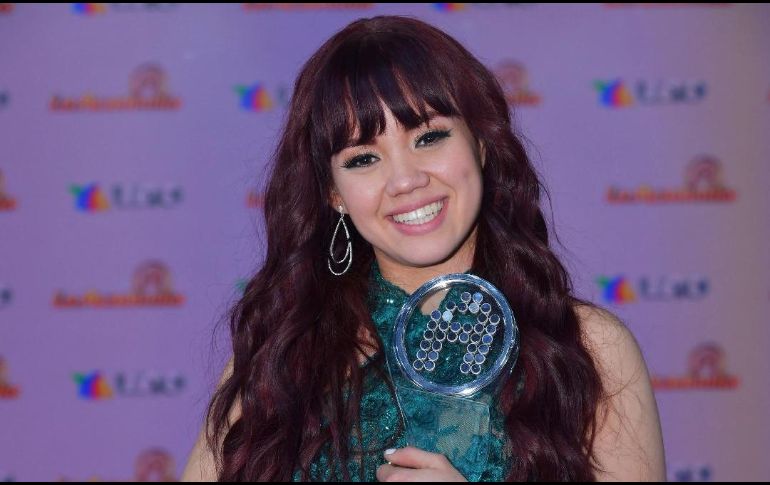 Inspirada. Así salió Dalú del reality show de TV Azteca para presentar el 27 de junio el nuevo sencillo “Mejor sola”. CORTESÍA